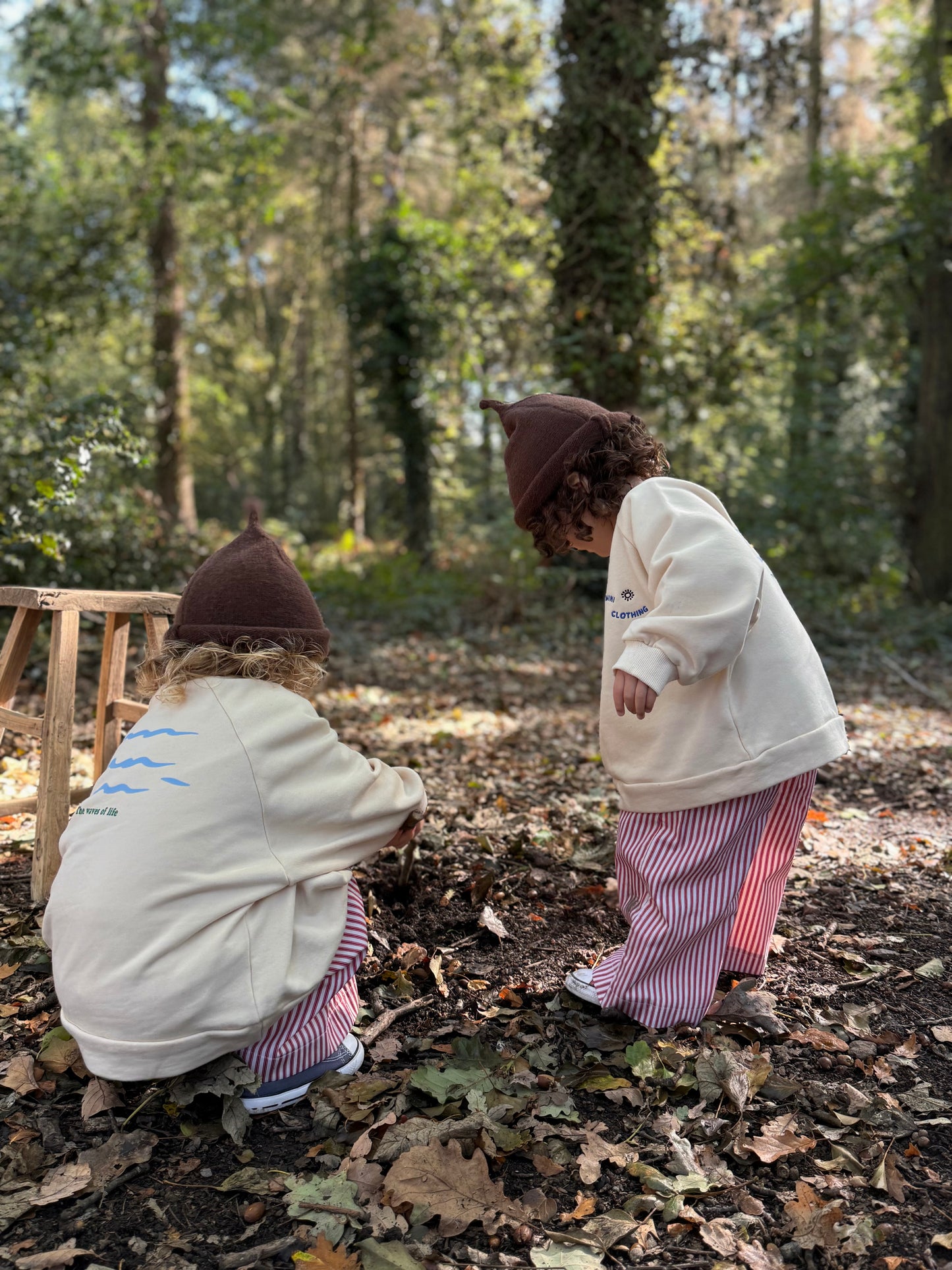 The Alba pant - Candy stripe